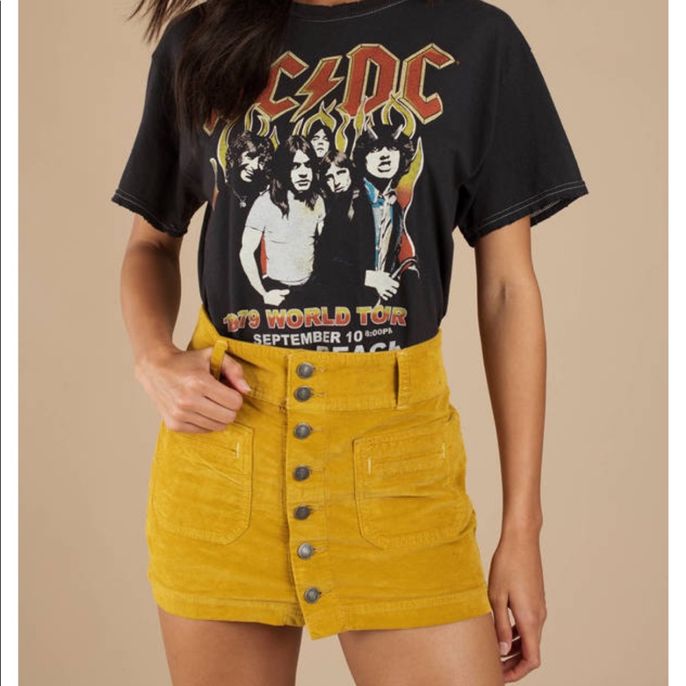 NEW Free People Joanie Corduroy Mini Skirt